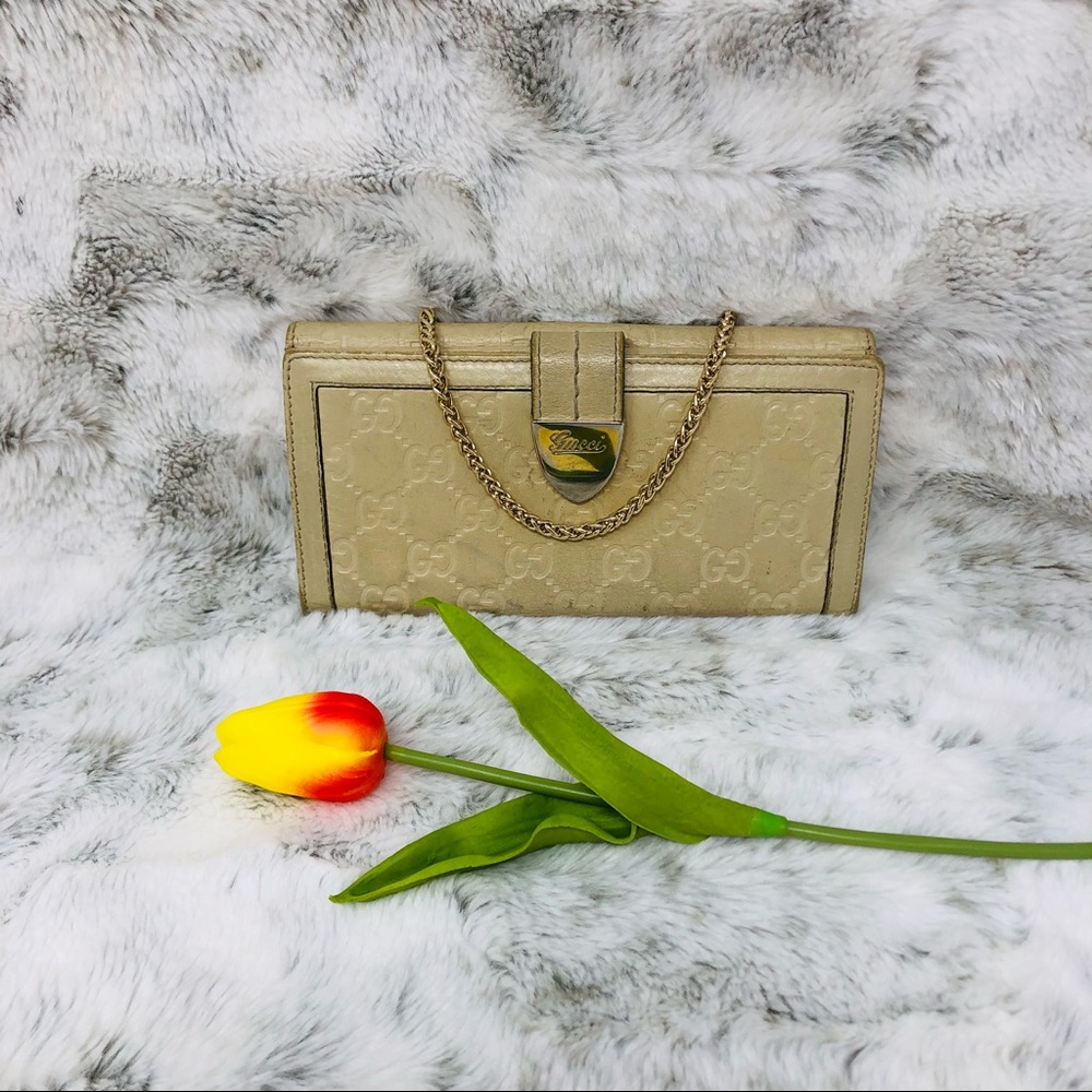 Authentic Gucci cream WOC